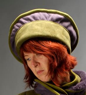 Ruffled Beret Hat